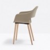 Sillón Babila 2755 de Pedrali. Sillas de diseño. Sillas para salón o comedor.