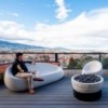 Sofá Stone de Diseño con Tela Náutica Resistente al Sol  | Lluesma