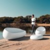 Sofá Stone de Diseño con Tela Náutica Resistente al Sol  | Lluesma