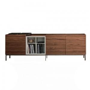 Aparador Pica Chapado Diáfano de Bontempi. Muebles modernos de diseño italiano.