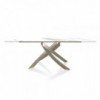 Mesa Artistico Fija Cerámica de Bontempi. Muebles modernos italianos.