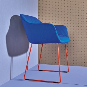 Sillón Babila XL Acero de Pedrali. Sillones de diseño. Sillones modernos de salón.