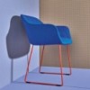 Sillón Babila XL Acero de Pedrali. Sillones de diseño. Sillones modernos de salón.