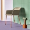 Sillón Babila XL Acero de Pedrali. Sillones de diseño. Sillones modernos de salón.