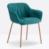 Sillón Babila XL Acero de Pedrali. Sillones de diseño. Sillones modernos de salón.