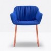 Sillón Babila XL Acero de Pedrali. Sillones de diseño. Sillones modernos de salón.