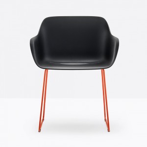 Sillón Babila XL Acero de Pedrali. Sillones de diseño. Sillones modernos de salón.