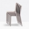 Silla Blitz 640 de Pedrali. Sillas de diseño. Sillas modernas para contract.