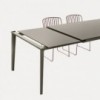 Mesa Echo Extensible In Melamina o Unicolor de Bontempi. Muebles de diseño italiano.