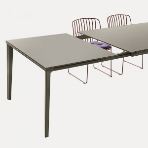 Mesa Echo Extensible In Melamina o Unicolor de Bontempi. Muebles de diseño italiano.