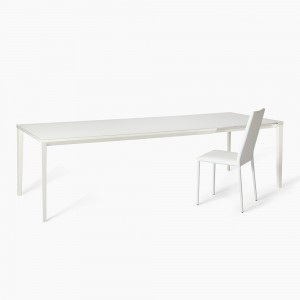 Mesa Echo Extensible In Melamina o Unicolor de Bontempi. Muebles de diseño italiano.