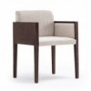 Sillón Box 742 de Pedrali. Sillones de diseño. Sillones moderno tapizados.
