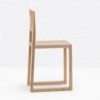 Silla Brera 380 de Pedrali. Sillas de diseño. Sillas de madera para salón.