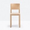 Silla Brera 380 de Pedrali. Sillas de diseño. Sillas de madera para salón.