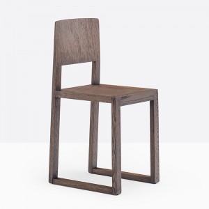 Silla Brera 380 de Pedrali. Sillas de diseño. Sillas de madera para salón.