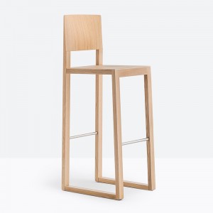 Taburete Brera con respaldo Pedrali