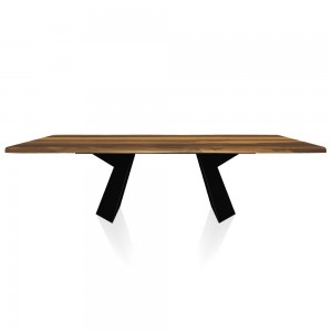 Mesa Fiandre de Bontempi. Mesas modernas para comedor de diseño italiano.
