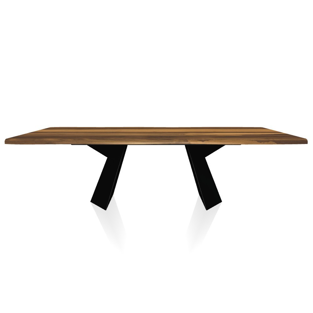 Mesa Fiandre de Bontempi. Mesas modernas para comedor de diseño italiano.