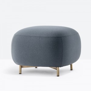 Pouf Buddy de Pedrali. Poufs tapizados de diseño. Poufs modernos para salón.