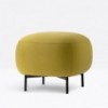 Pouf Buddy de Pedrali. Poufs tapizados de diseño. Poufs modernos para salón.