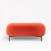 Pouf Buddy de Pedrali. Poufs tapizados de diseño. Poufs modernos para salón.