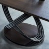 Mesa Fusion Rectangular Madera de Bontempi. Mesas de diseño italiano.