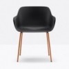 Sillón Babila XL Acero Putdoor de Pedrali. Sillones de exterior de diseño moderno.