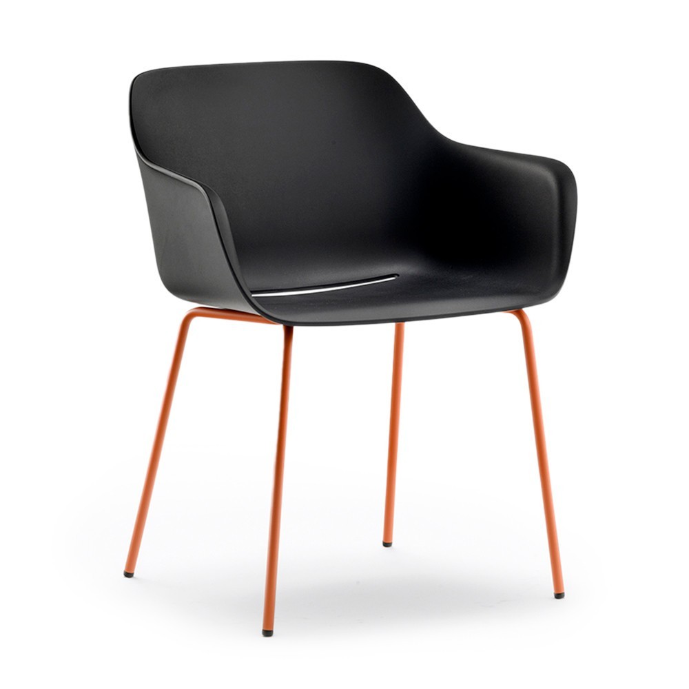 Sillón Babila XL Acero Putdoor de Pedrali. Sillones de exterior de diseño moderno.