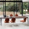 Mesa Echo Extensible In Melamina o Unicolor de Bontempi. Muebles de diseño italiano.