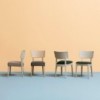 Silla Elle 452 de Pedrali. Sillas de diseño. Sillas tapizados para salón.