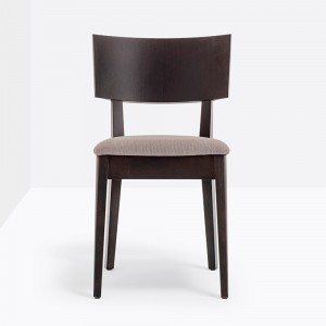 Silla Elle 452 de Pedrali. Sillas de diseño. Sillas tapizados para salón.