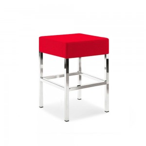 Taburete Cube XL 1453 de Pedrali. Taburetes de diseño. Taburetes para hotel.