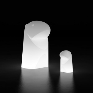 Escultura Mini Marmotta Plust Collection. Complemento exterior moderno.