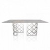 Mesa Majesty Rectangular de Bontempi. Mesas de comedor de diseño italiano.