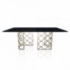 Mesa Majesty Rectangular de Bontempi. Mesas de comedor de diseño italiano.