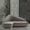Pouf Verlaine Driade. Elegantes muebles tapizados para el hogar. Poufs modernos.
