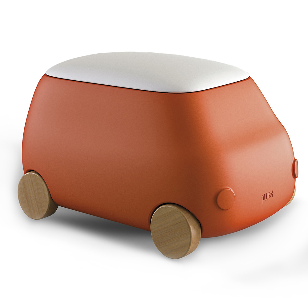 Contenedor Plust Van para exterior. Mobiliario infantil Plust Collection.