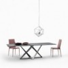 Mesa Millennium Rectangular Cerámica/Mármol de Bontempi. Muebles modernos italianos.