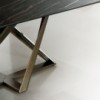 Mesa Millennium Rectangular Cerámica/Mármol de Bontempi. Muebles modernos italianos.