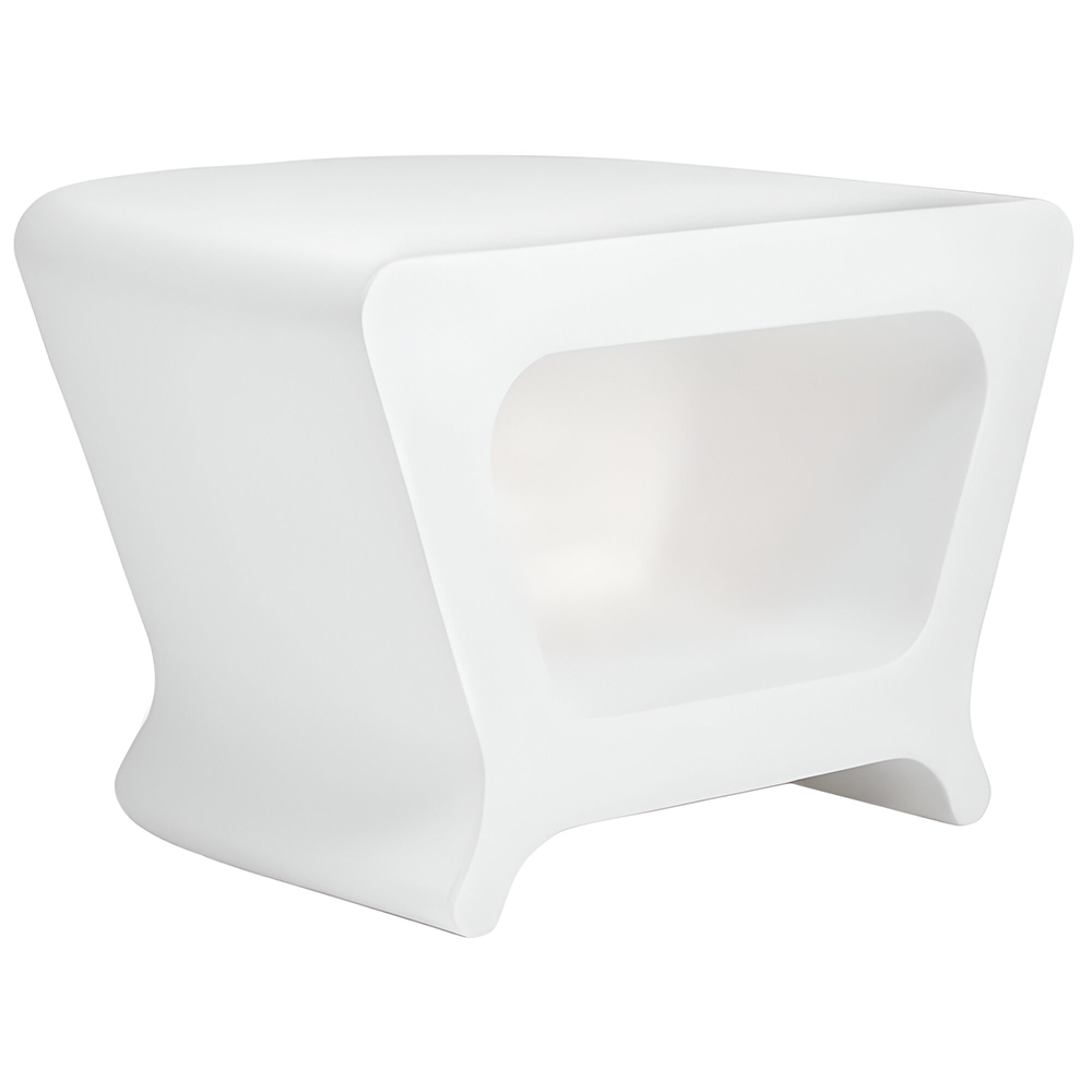 Mesa Taburete Pal con Luz Led y Acabado en Mate o Brillo |Vondom