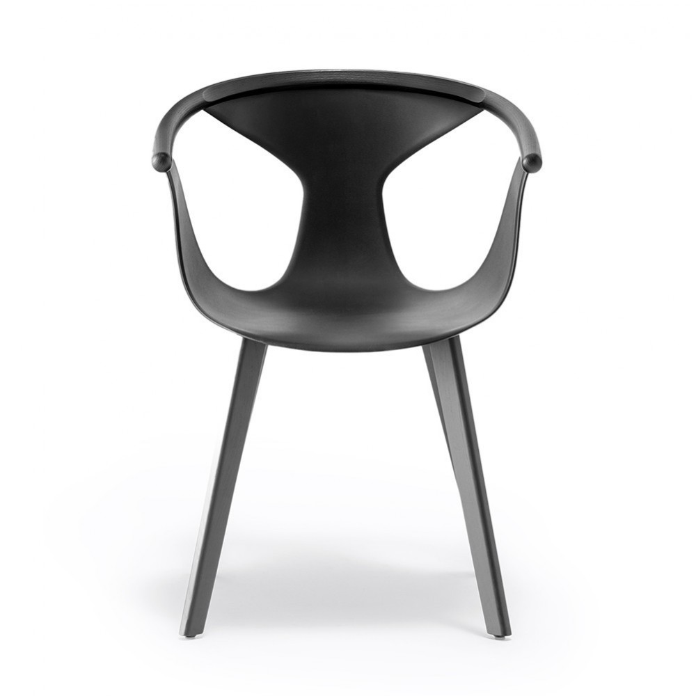 Sillón Fox 3725 de Pedrali. Sillones modernos de polipropileno para salón.