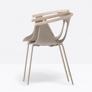 Sillón Fox 3726 de Pedrali. Sillones modernos para hogar y contract.
