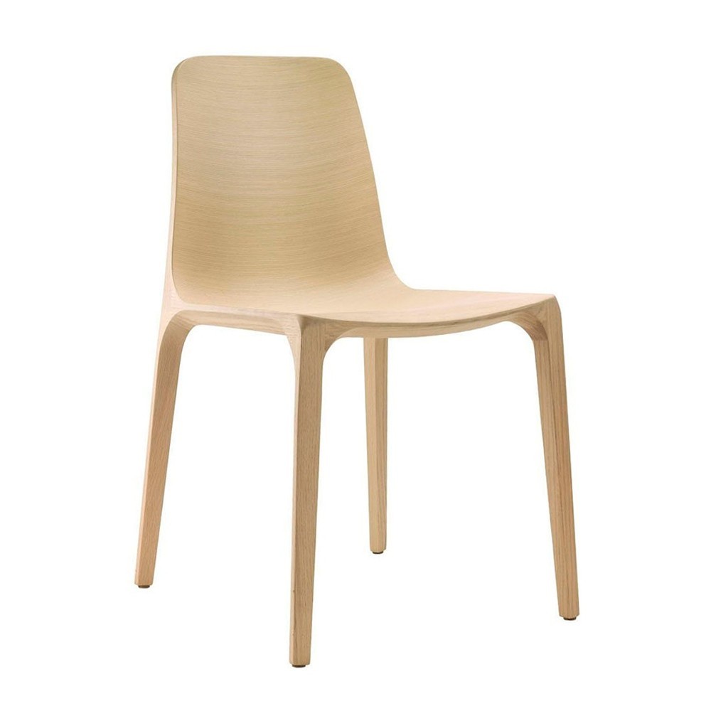 Silla Frida 752 de Pedrali. Sillas de diseño. Sillas de madera modernas.