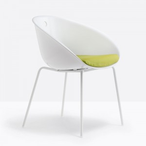 Sillón Gliss 900/901 de Pedrali. Sillas de diseño. Sillones modernos tapizados.