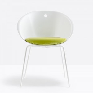 Sillón Gliss 900/901 de Pedrali. Sillas de diseño. Sillones modernos tapizados.