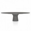 Mesa Podium Elíptica de Bontempi. Muebles italianos modernos. Mesas de diseño.