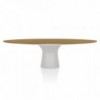 Mesa Podium Elíptica de Bontempi. Muebles italianos modernos. Mesas de diseño.