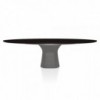 Mesa Podium Elíptica de Bontempi. Muebles italianos modernos. Mesas de diseño.
