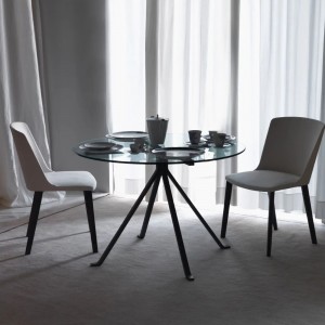 Mesa Redonda Cugino Driade. Elegantes piezas de interior para el hogar.