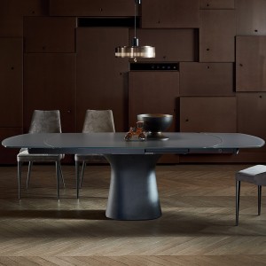 Mesa Podium Extensible de Bontempi. Mesas de comedor extensibles de diseño.